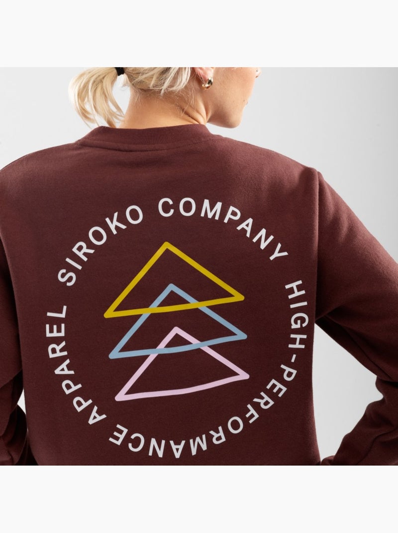 Sweatshirt voor dames Bruin - Kiabi