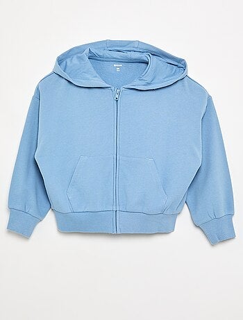 Sweatvest met capuchon