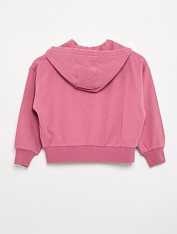 Sweatvest met capuchon