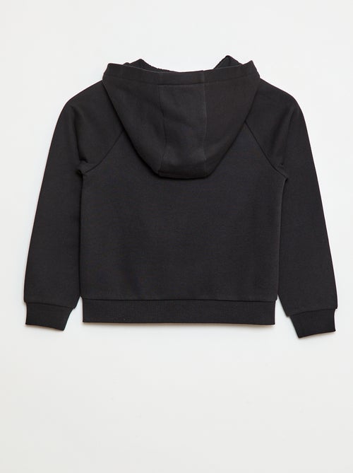 Sweatvest met magneetsluiting en kap - So Easy - Kiabi Sweatvest met magneetsluiting en kap - So Easy - Kiabi