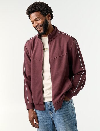Sweatvest van molton