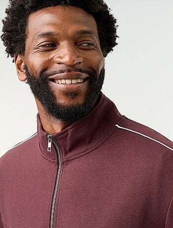 Sweatvest van molton