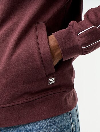 Sweatvest van molton