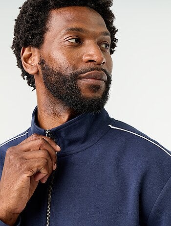 Sweatvest van molton