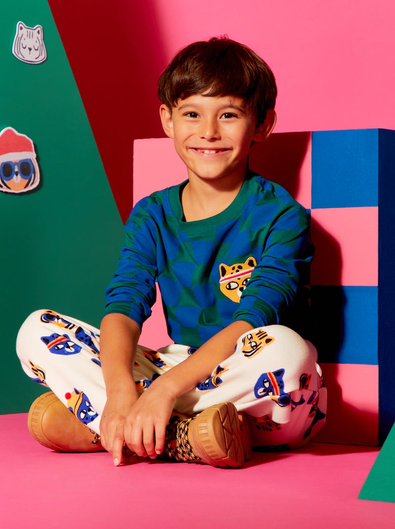 T-shirt - 'Grafik Edition' GROEN - Kiabi