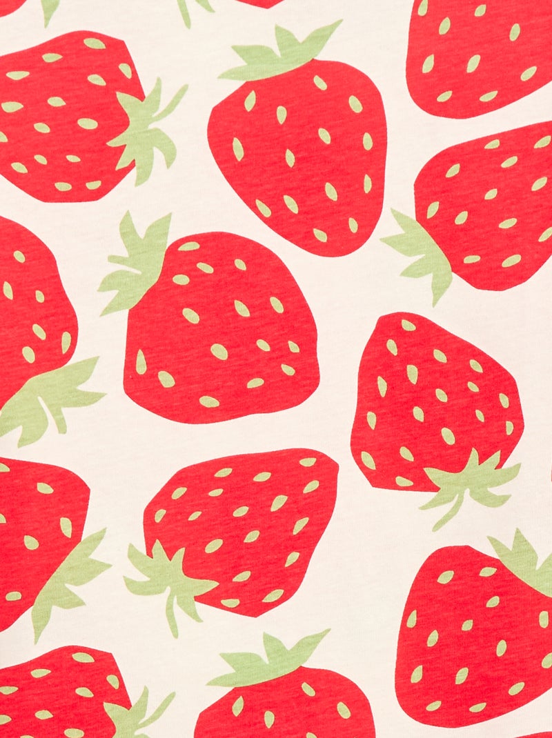 T-shirt - Grafik Edition Rood - Kiabi