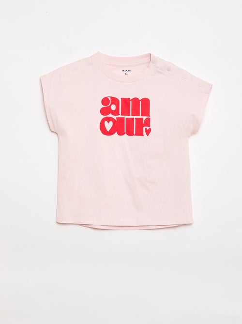 T-shirt - Makkelijk aan te trekken collectie - Kiabi
