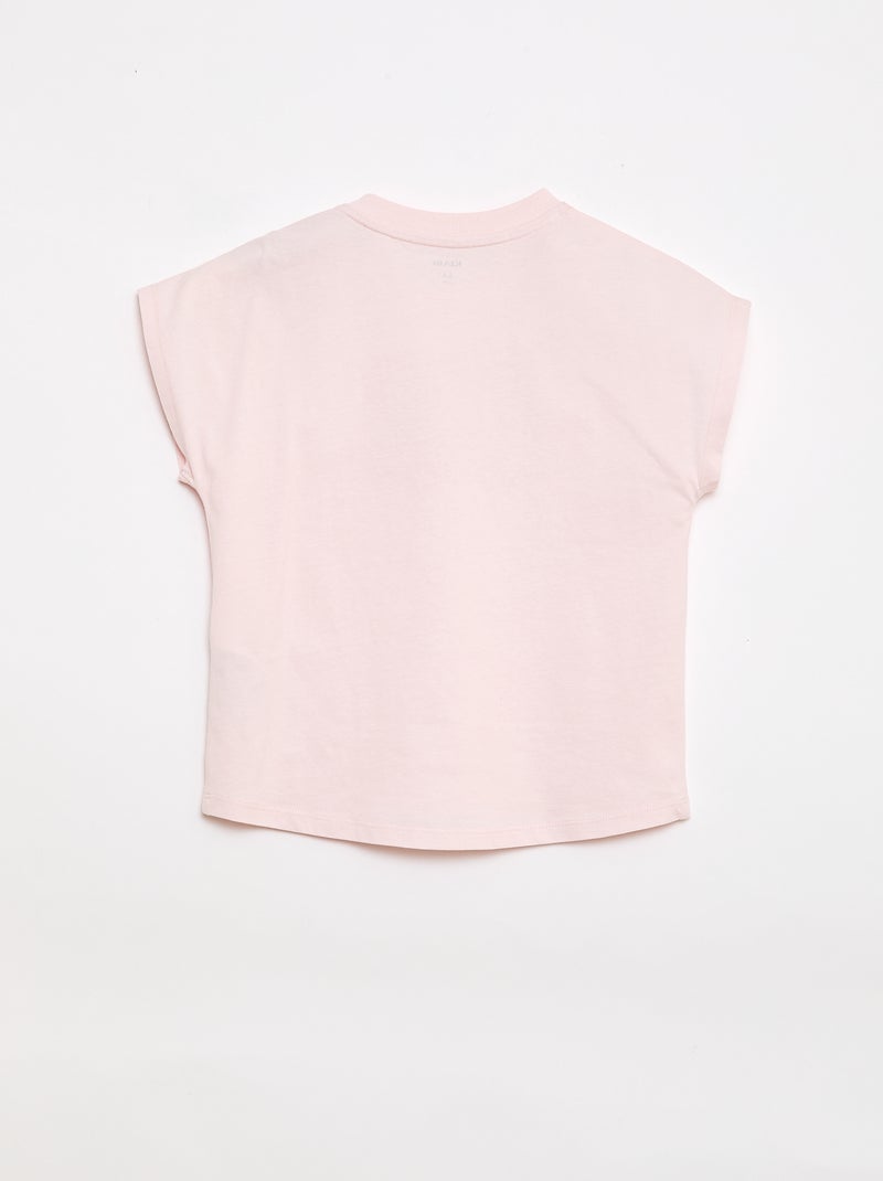 T-shirt - Makkelijk aan te trekken collectie Rose - Kiabi
