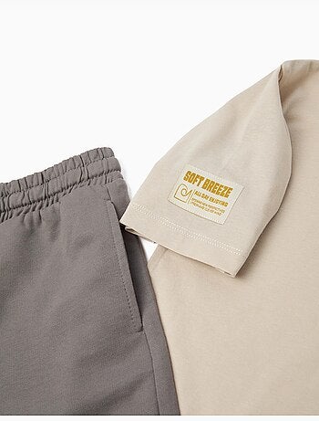 T-shirt- en shortset, MO Fashion