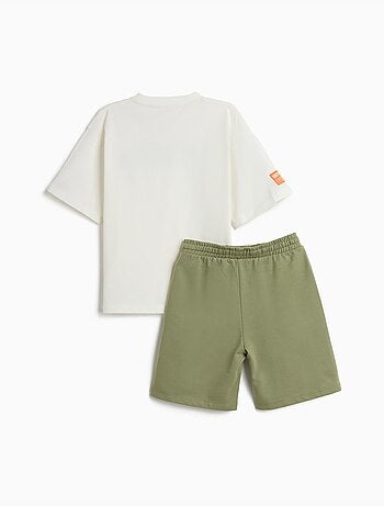 T-shirt- en shortset, MO Fashion