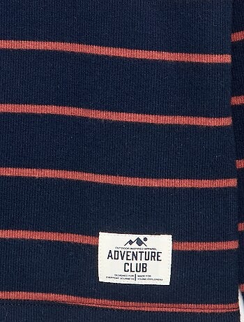 T-shirt à col montant
