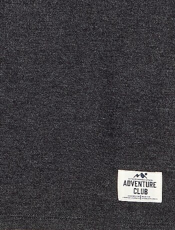 T-shirt à col montant