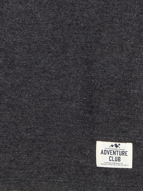 T-shirt à col montant - Kiabi