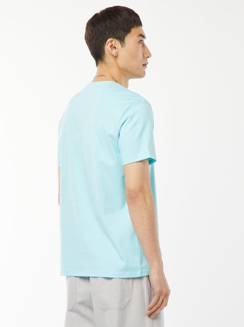 T-shirt à col rond en coton - Tough Cotton™ - Kiabi