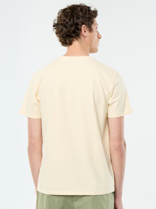 T-shirt à col rond en coton - Tough Cotton™ - Kiabi