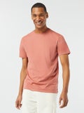 T-shirt à col rond en coton - Tough Cotton™ ROSE - Kiabi