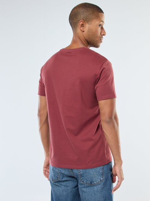 T-shirt à col rond en coton - Tough Cotton™ - Kiabi T-shirt à col rond en coton - Tough Cotton™ - Kiabi