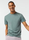 T-shirt à col rond en coton - Tough Cotton™ VERT - Kiabi