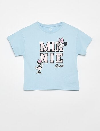 T-shirt à col rond et manches courtes 'Minnie' 'Disney'