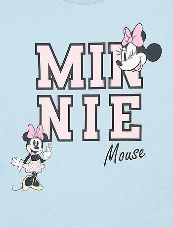 T-shirt à col rond et manches courtes 'Minnie' 'Disney'