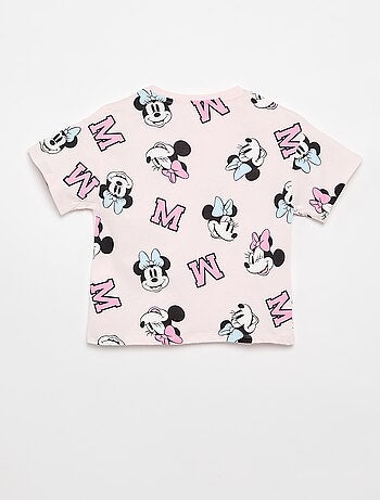 T-shirt à col rond et manches courtes 'Minnie' 'Disney'