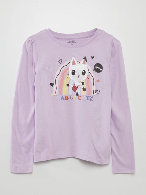 T-shirt à col rond 'Gabby et la maison magique' - Kiabi