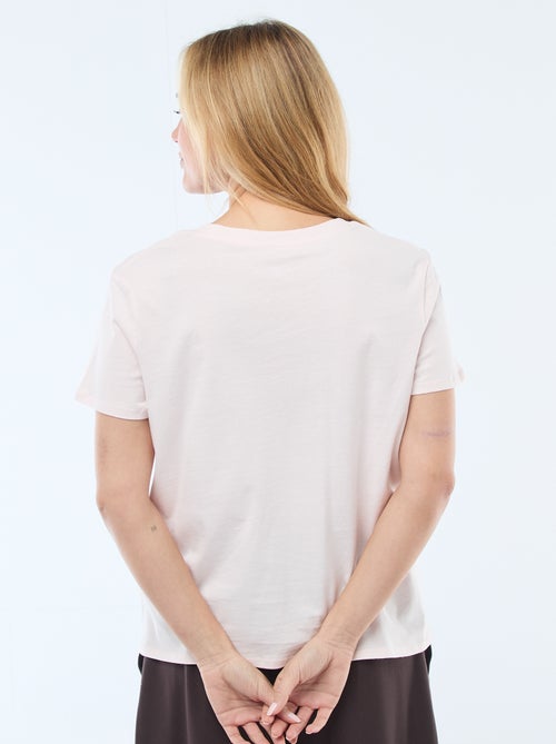 T-shirt à col V - Kiabi