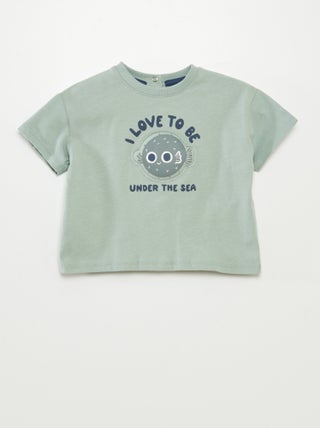 T-shirt à imprimé animé