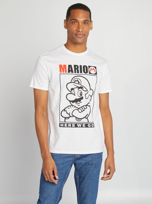 T-shirt à imprimé 'Mario' - Kiabi