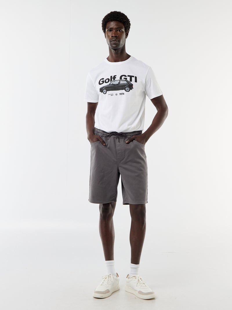T-shirt à la gloire de la 'Golf GTI' 'Volkwagen' Blanc - Kiabi