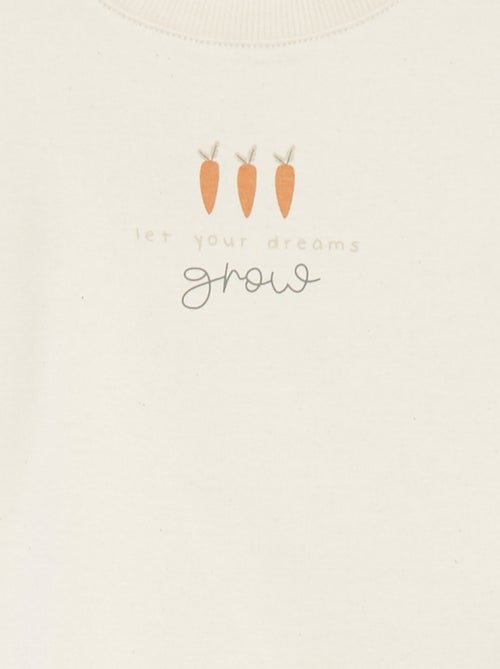 T-shirt à manches courte imprimé - cradle to cradle - Kiabi