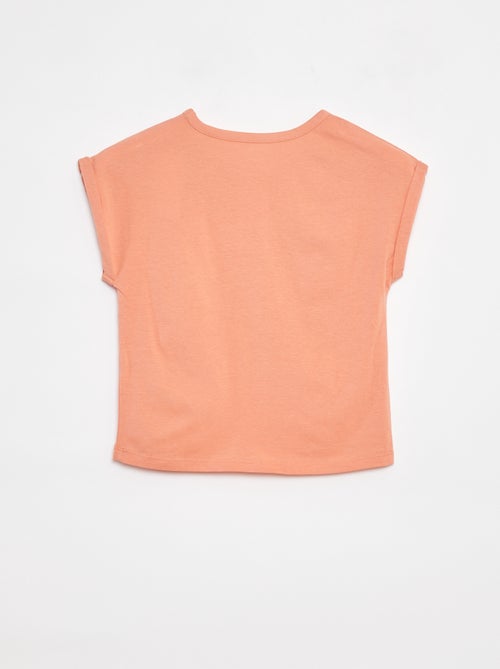 T-shirt à manches courtes - Grafik Edition - Kiabi