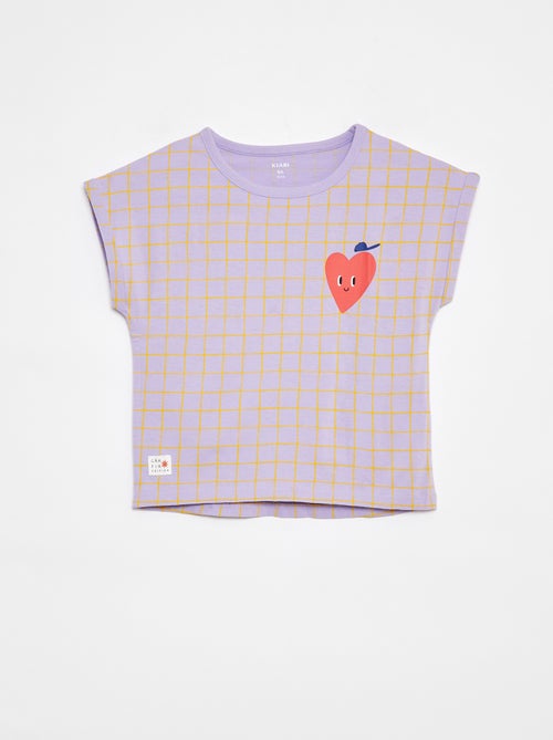 T-shirt à manches courtes - Grafik Edition - Kiabi