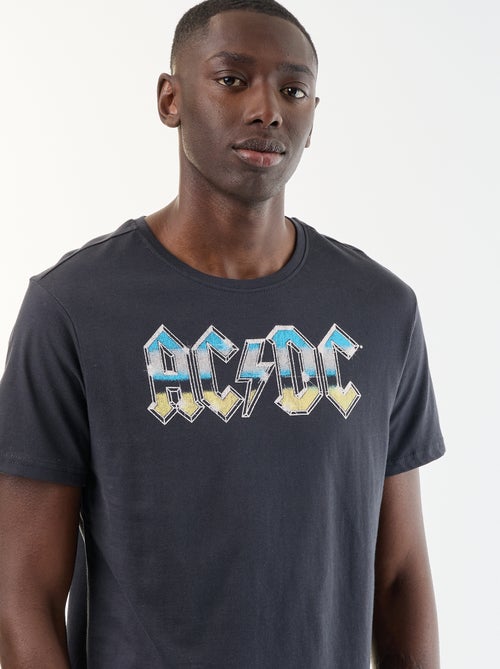 T-shirt à manches courtes 'AC DC' - Kiabi