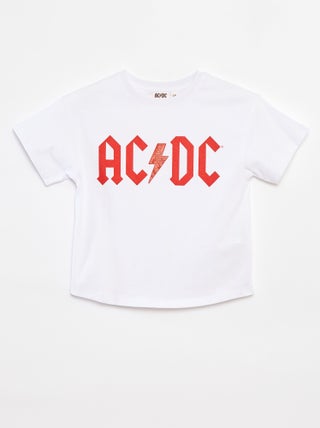 T-shirt à manches courtes 'ACDC'