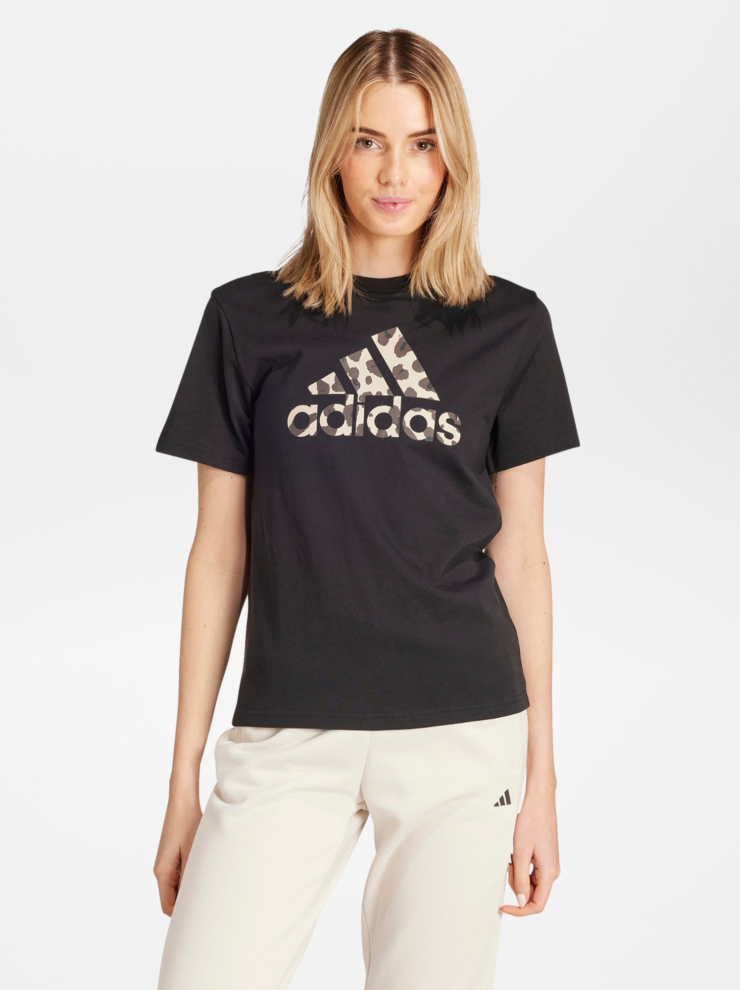 Tee shirt noir adidas on sale