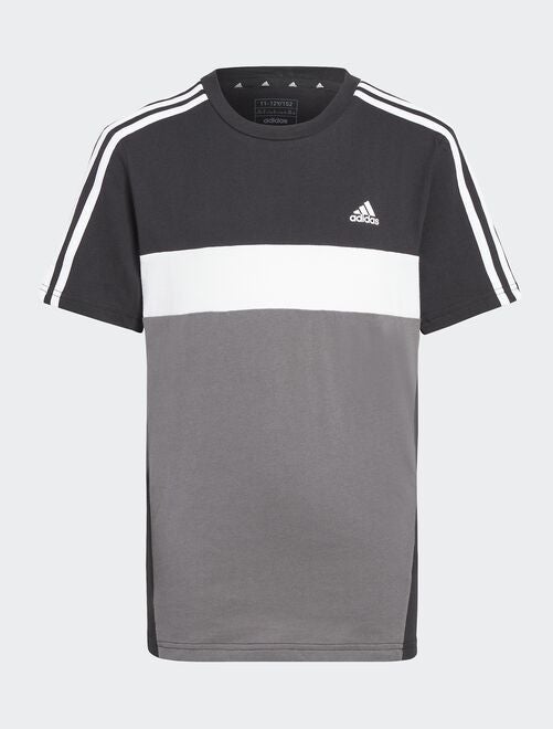 T shirt adidas noir cheap et blanc