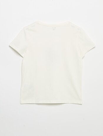 T-shirt à manches courtes avec animation