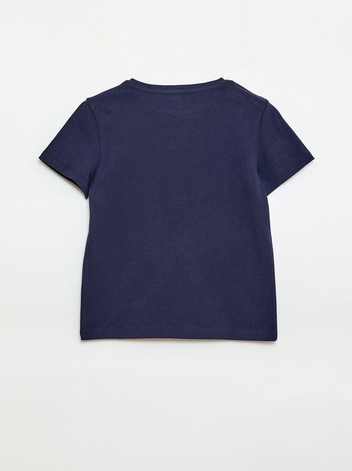 T-shirt à manches courtes avec animation - Kiabi