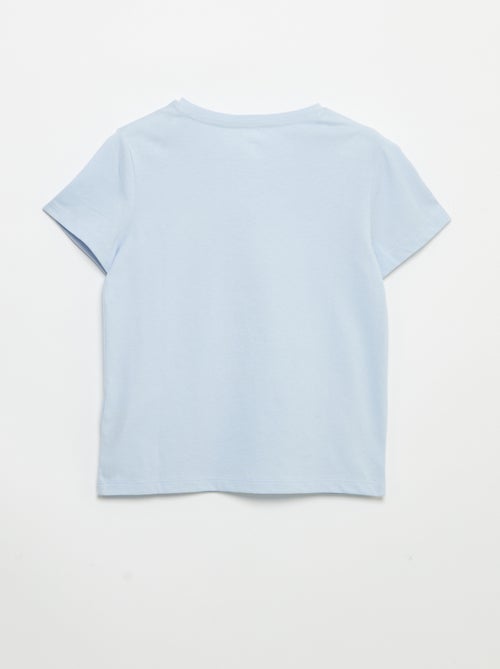 T-shirt à manches courtes avec animation - Kiabi