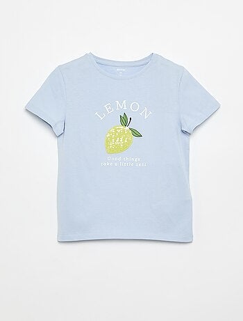 T-shirt à manches courtes avec animation