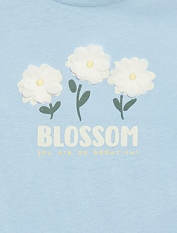 T-shirt à manches courtes avec animation