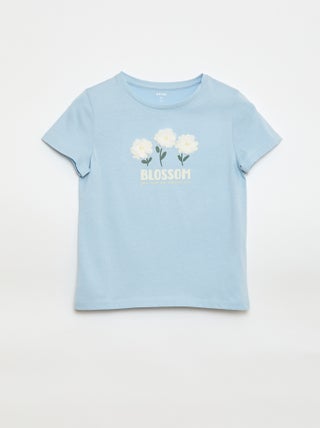 T-shirt à manches courtes avec animation