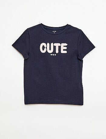 T-shirt à manches courtes avec animation