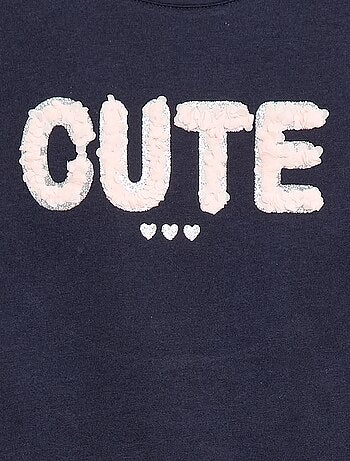 T-shirt à manches courtes avec animation