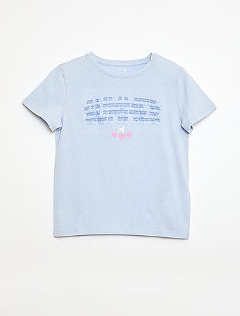 T-shirt à manches courtes avec animation