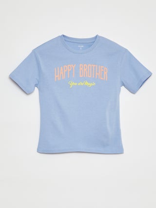 T-shirt à manches courtes avec animation Brother