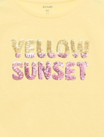 T-shirt à manches courtes avec animation