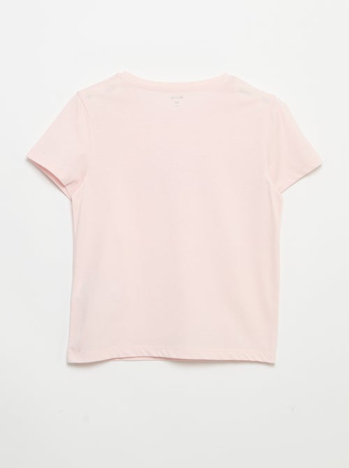 T-shirt à manches courtes avec animation - Kiabi