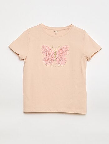 T-shirt à manches courtes avec animation